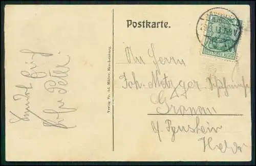 AK Messel Lr. Darmstadt-Dieburg Restaurant zum Messeler Schiessplatz 1913 gel.