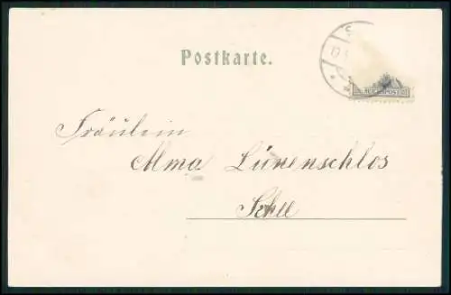 2x AK Barmen Wuppertal Kaisertage Kaiser Wilhelm II. Einweihung Ruhmeshalle gel.