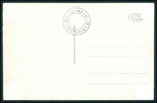 Foto AK Dilsberg Neckargemünd Neckartal Ruine - Stempel Bergfeste 1939