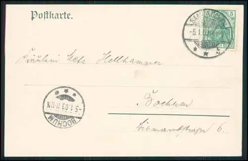 AK Saarbrücken Spichern Moselle, Spicherer Höhen, Spicherer Berg 1903 gelaufen