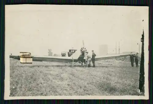 Foto Flugzeug Aircraft - Klemm L25 zweisitziges Sportflugzeug um 1936