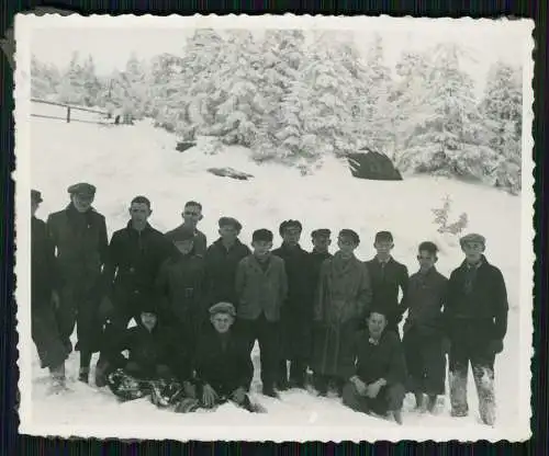9x Foto - Jungs Kurze Hose 1937 Kameradschaftsabend L.W.S. u.a. im Sauerland ?