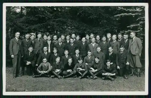 4x Foto AK lustige Gesellschaft Damen Herren Feier Ausflug um 1940 Sauerland ?