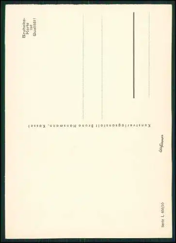 7x Foto AK - Kunstverlagsanstalt Bruno Hansmann Kassel - Ansichtskarten Natur