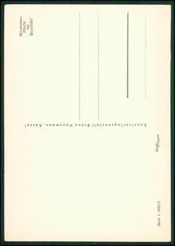 7x Foto AK - Kunstverlagsanstalt Bruno Hansmann Kassel - Ansichtskarten Natur