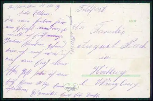 AK Wrocław Breslau Schlesien, Kreuzkirche, Dom und Sandkirche - 1916 Feldpost