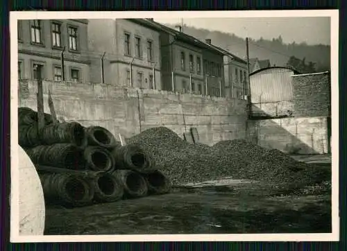 7x Foto Werkfoto Arbeiter Fabrikgebäude  Drahtweberei Pieper Hagen Hohenlimburg