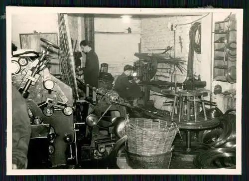 7x Foto Werkfoto Arbeiter Fabrikgebäude  Drahtweberei Pieper Hagen Hohenlimburg
