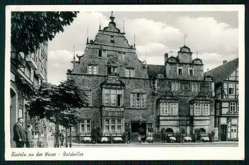 AK Rinteln an der Weser Hotel zum Ratskeller Marktplatz - Inh. H. Neumann gel.