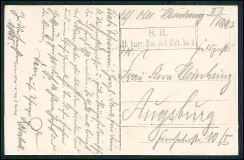 AK 1. WK - Vimy Pas de Calais - Kirchenreste zerstörte Kirche - 1915 Feldpost