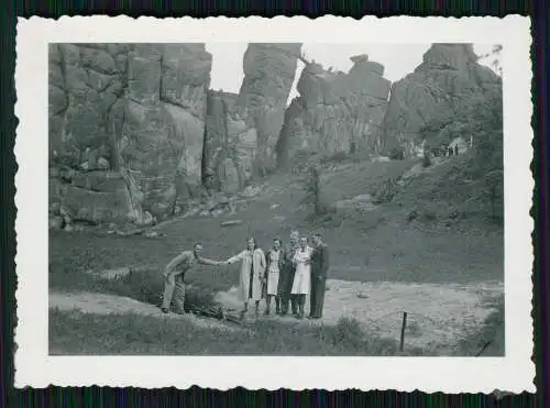 17x Foto Horn Bad Meinberg Kasten Aushang Schützen Externsteine uvm Detmold 1938