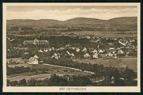 AK Ansichtskarte - Bad Oeynhausen Panorama mit Weserbergland - um 1930