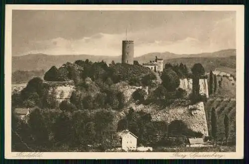 AK Bielefeld in Nordrhein Westfalen - Blick zur Sparrenburg Sparenberg - um 1930