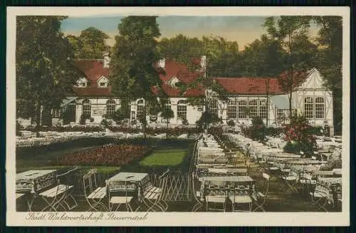 AK  Hannover Waldwirtschaft Steuerndieb Inh. H. Lange 1929 gelaufen Celle Hengst