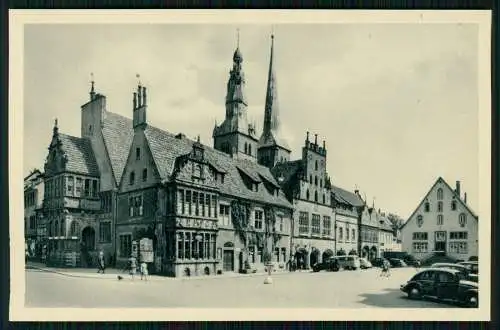 AK Lemgo in Lippe, Rathaus mit Nicolaikirche, Hansestadt ....