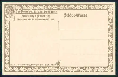 AK 1. WK - Der Krieg 1914/15 in Postkarten - Fischerhäuschen bei Chapelette