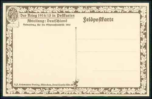 AK 1. WK - Der Krieg 1914/15 in Postkarten - Obernai Oberehnheim Elsass Bas Rhin