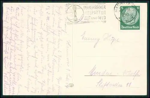 AK Hannover - Am Steintor Georgstraße Nordmannstraße Straßenbahn - 1934 gelaufen