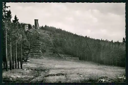Foto AK Braunlage im Oberharz - Große Wurmbergschanze Aussichtsturm Turmstübchen