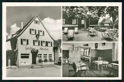 Foto AK Löffelstelzen Bad Mergesheim - Gasthof-Pension Hirschen - A. Zeller