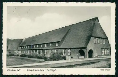 AK - Hörnum auf Sylt Nordfriesland -  Fünf-Städte-Heim - Ostflügel