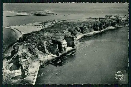 AK - Helgoland in Schleswig Holstein - Westküste der Insel - Schöning Luftbild