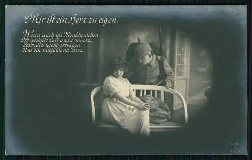 6x AK - Serie BBJ 676 - Mir ist ein Herz zu eigen - 1916 Feldpost gelaufen