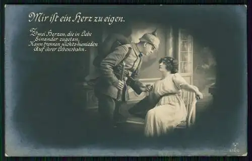 6x AK - Serie BBJ 676 - Mir ist ein Herz zu eigen - 1916 Feldpost gelaufen