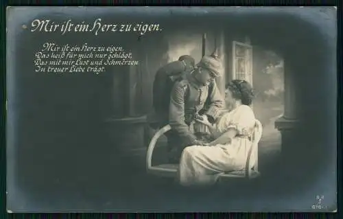 6x AK - Serie BBJ 676 - Mir ist ein Herz zu eigen - 1916 Feldpost gelaufen