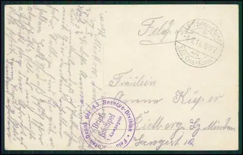 6x AK - Serie BBJ 676 - Mir ist ein Herz zu eigen - 1916 Feldpost gelaufen