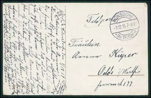 6x AK - Serie SSB 993 - O selig, wem ein Herz zu eigen - 1915 Feldpost gelaufen