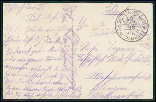 4x AK - Serie PH 4358 - Mein einzig' Glück bist Du ! - 1918 Feldpost gelaufen