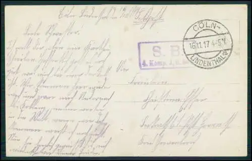 5x AK - Serie 6213/14 -Ja du bist mein! Soldat Geliebte - 1917 Feldpost gelaufen