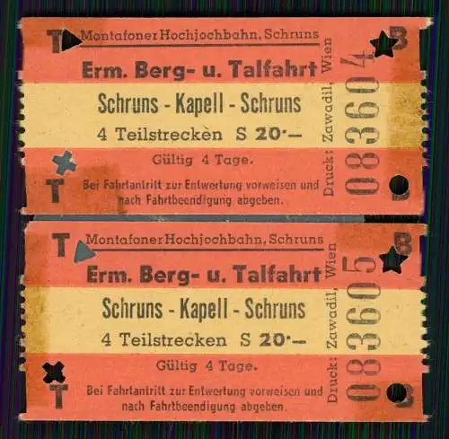 5x Alpenvereinshütte Schruns Kapell Hochjochbahn Alpenverein Silvretta-Hochalpen