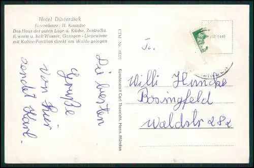 AK Neuhaus im Solling Holzminden Niedersachsen, Hotel Düsterdiek