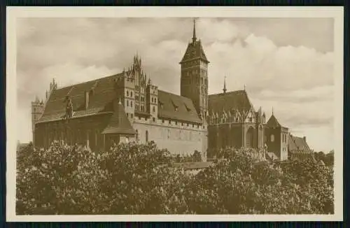 3x AK Ansichtskarte Postkarte Malbork Marienburg Westpreußen, Hochschloss ......