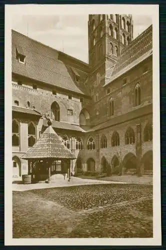 3x AK Ansichtskarte Postkarte Malbork Marienburg Westpreußen, Hochschloss ......