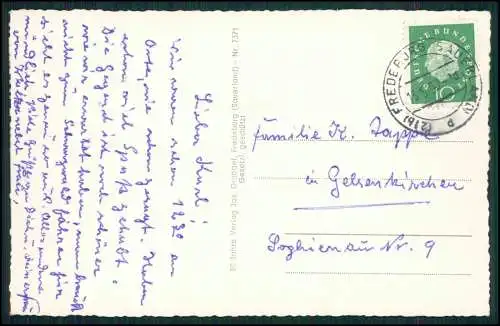 AK Ansichtskarte Postkarte Berghausen Schmallenberg im Sauerland Karte gelaufen