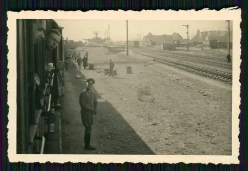 10x Foto - Chełmno Kulm Culm Weichsel Westpreußen - Soldaten Wehrmacht Bahnhof