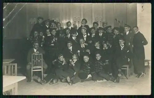 5x Foto AK - Studentika Studenten Burschenschaft Gruppen Portrait - 1924