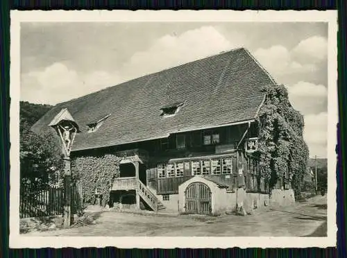 10x Foto - Oberglottertal Glottertal Schwarzwald - Holz Hinweisschilder und Ort