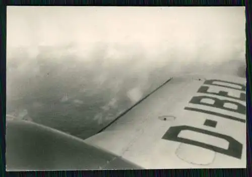 5x Foto - diverse Flugzeug Aircraft - Flugplatz Rollfeld - 1950-60