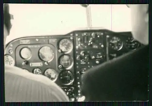 5x Foto - diverse Flugzeug Aircraft - Flugplatz Rollfeld - 1950-60