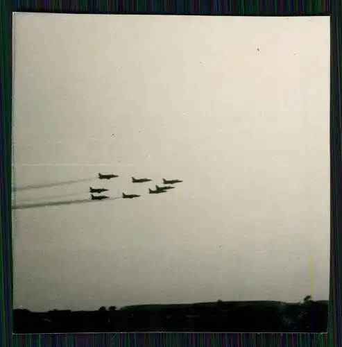 9x Foto - diverse Flugzeug Aircraft - auf einer Flugshow Airshow auch Militär