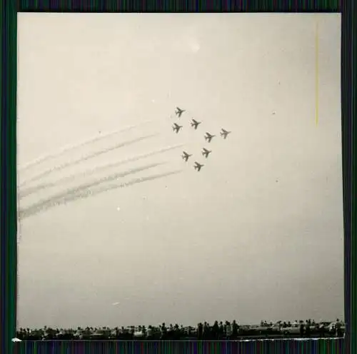 9x Foto - diverse Flugzeug Aircraft - auf einer Flugshow Airshow auch Militär