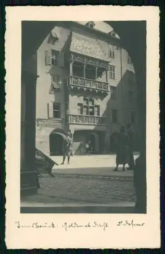 6x AK - alte Ansichtskarten Innsbruck in Tirol Diverse Ansichten Seilergasse ua.