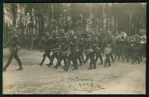 Foto AK Neuhaus Paderborn Bielefeld - Truppenübungsplatz Senne Soldaten 1928