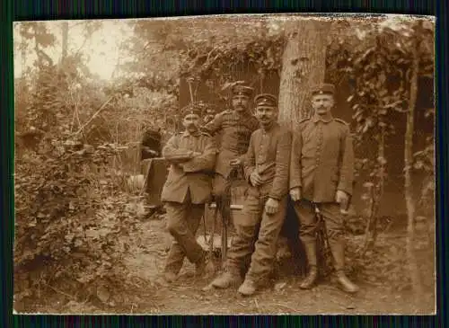 8x Foto 1. WK - deutsche Soldaten an der Westfront