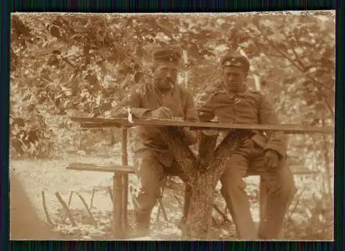 8x Foto 1. WK - deutsche Soldaten an der Westfront