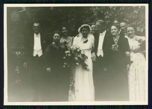 5x Foto Hochzeit in Wiesbaden 1939 feine Damen und Herren Adel Monarchie